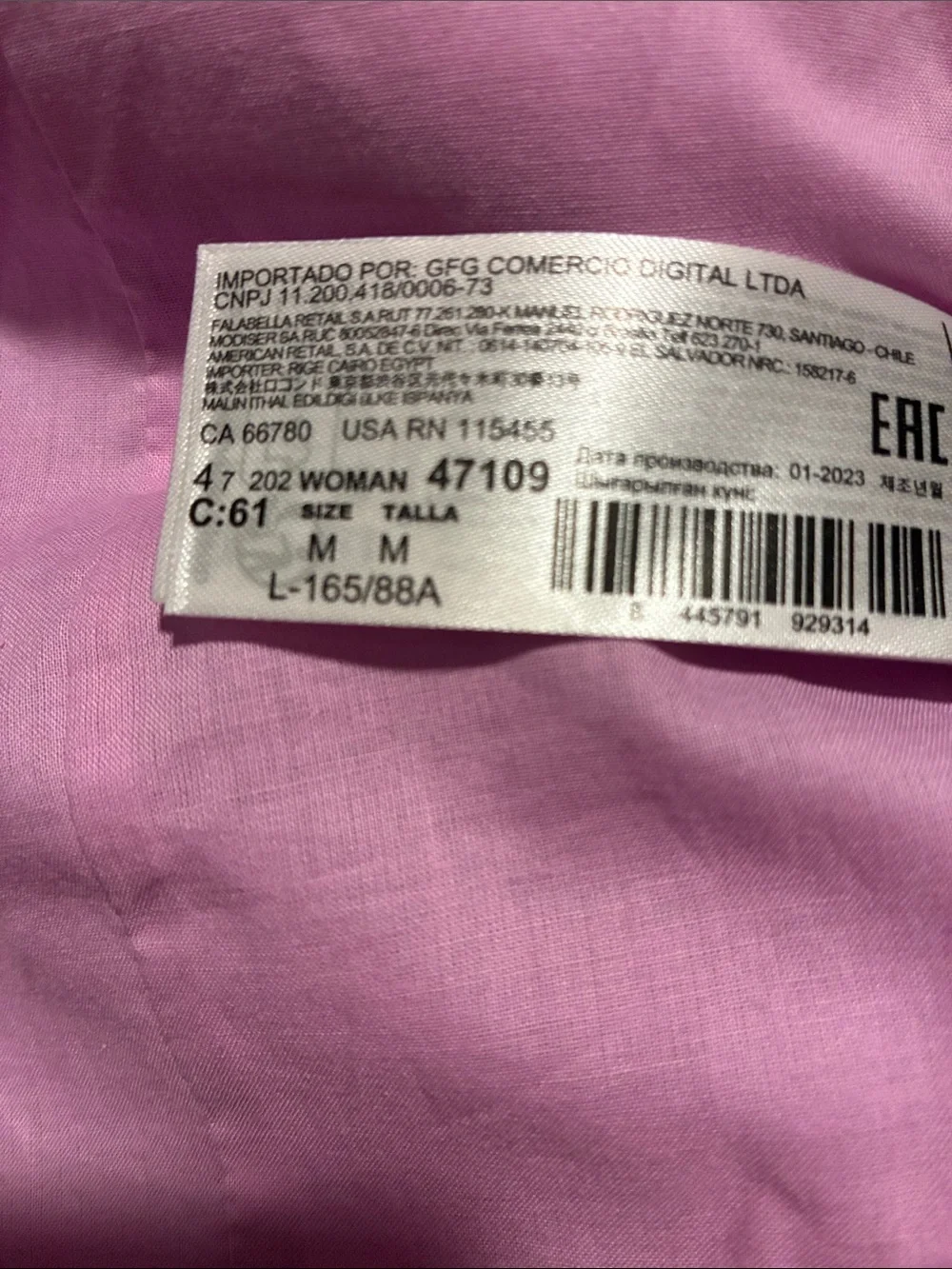 Mango Lavender Linen-Look Vest